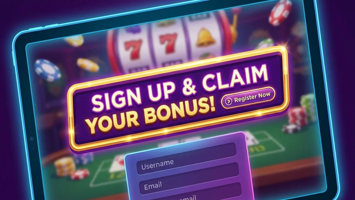Registrazione con bonus